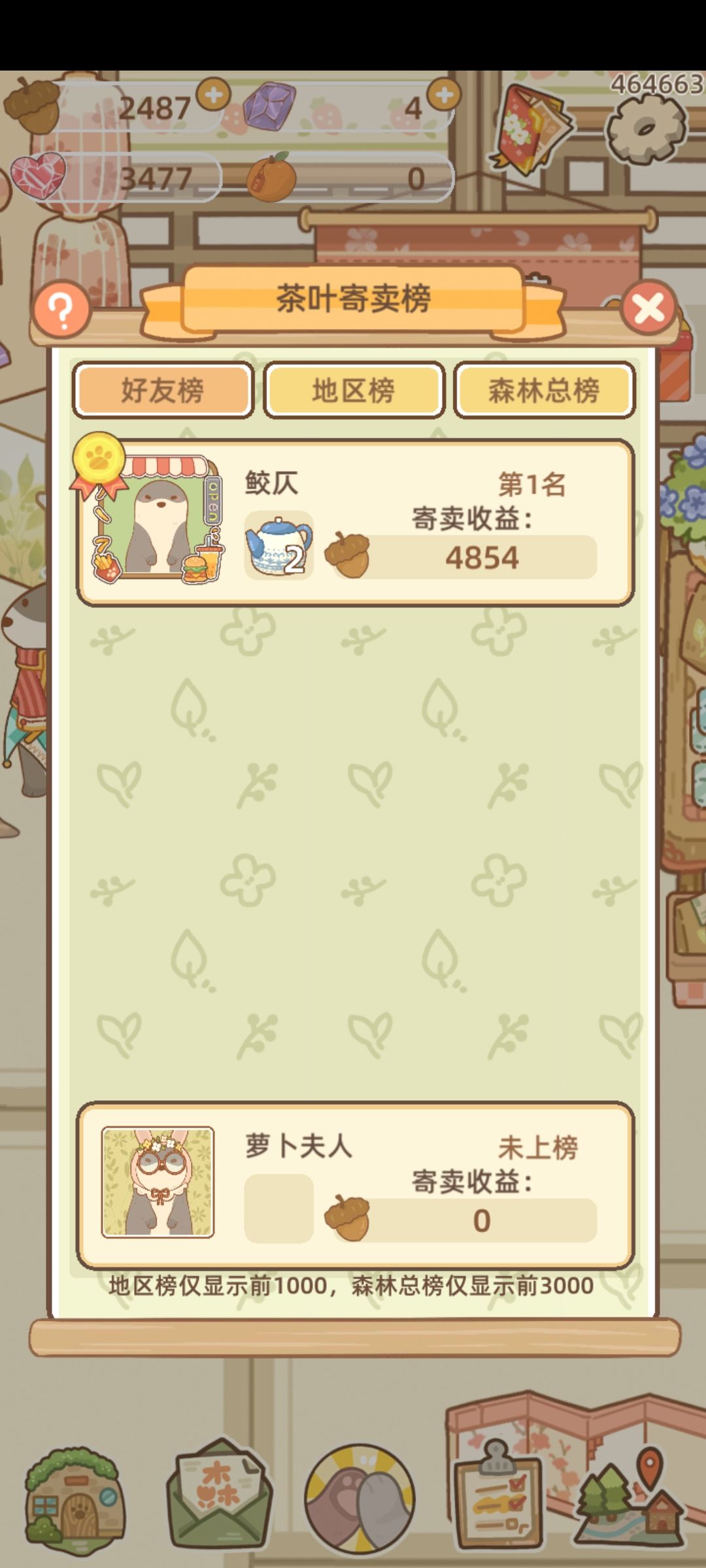 为什么我买了这么多茶叶，榜上记录是0 2