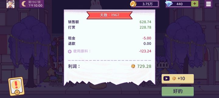 首次突破单日700销售额截图