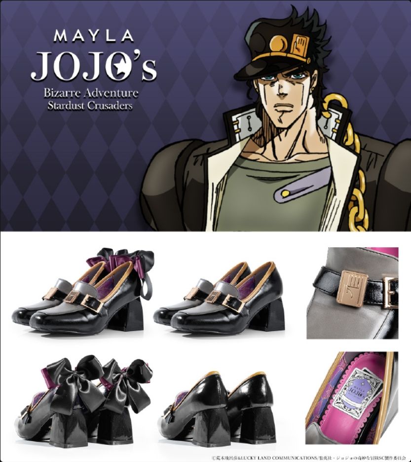 JOJO奇妙冒险联名高跟鞋,七月中开启预定! 2