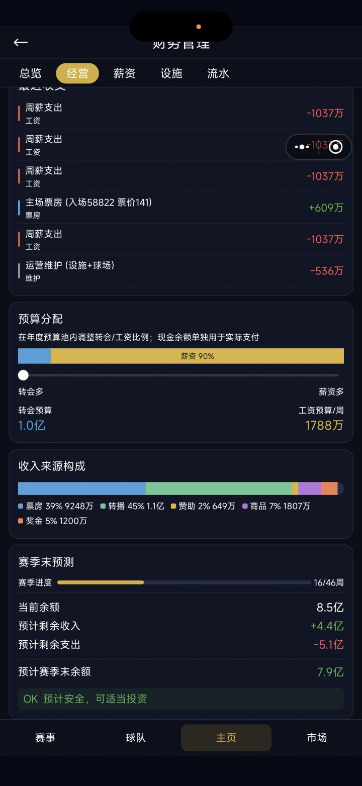 为什么我的俱乐部赚不到钱呢截图