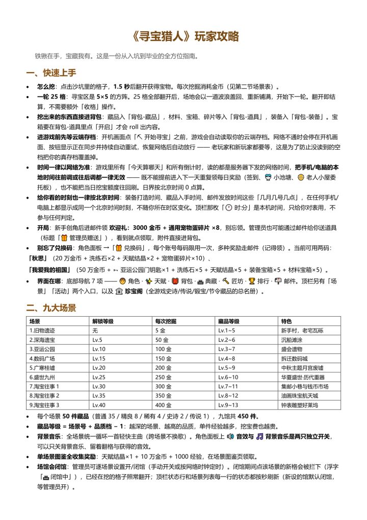 2026.10.6最新游戏攻略截图
