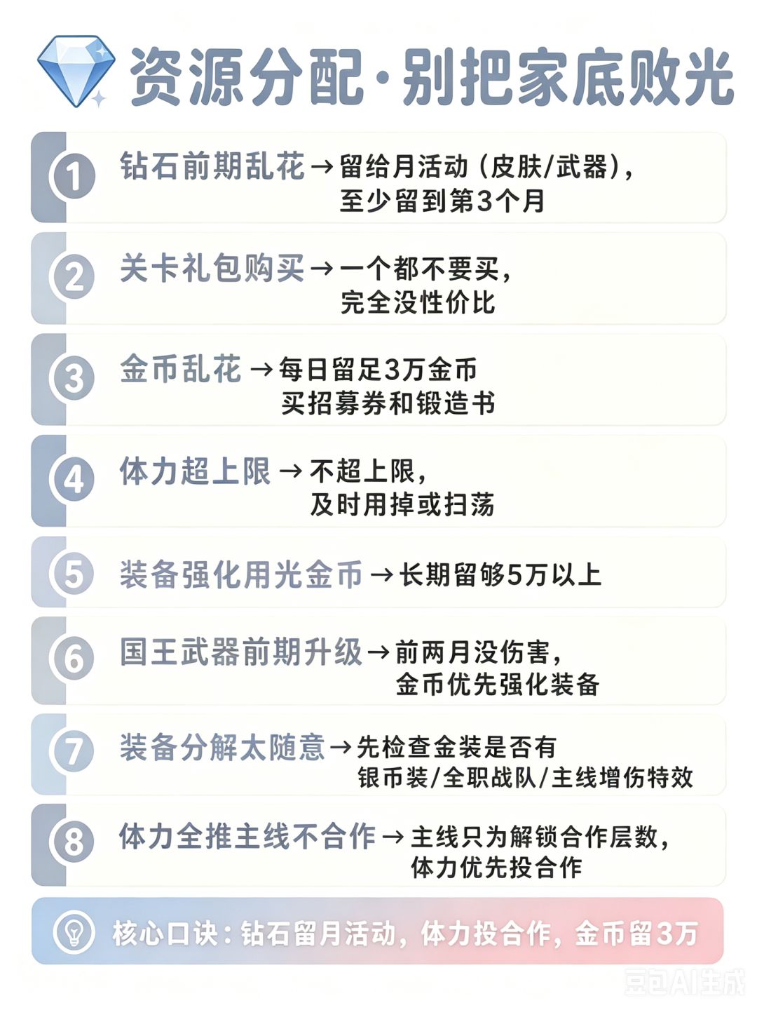两套避坑清单送给新人,别再白白浪费资源了 2