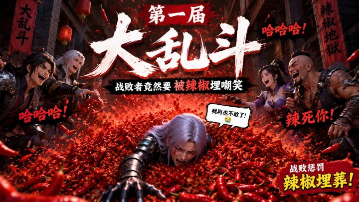 第一届大乱斗，战败者竟然要被辣椒埋截图