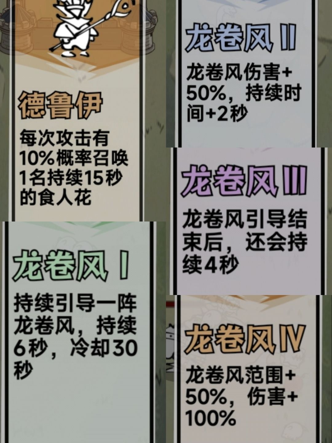 技能大全:德鲁伊 1