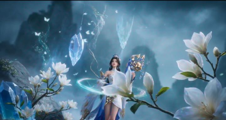 玉兰花开，一树尽是江南春截图