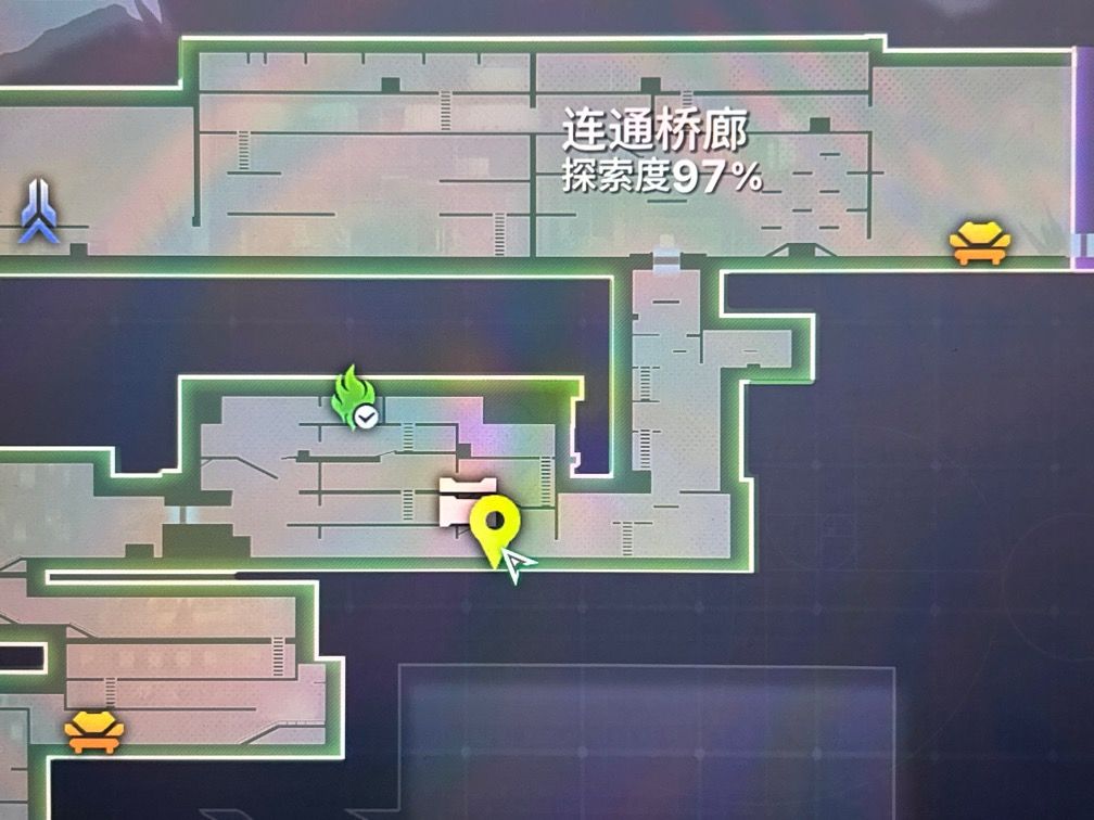 求助 连通桥廊这个位置的箱子咋开啊? 2