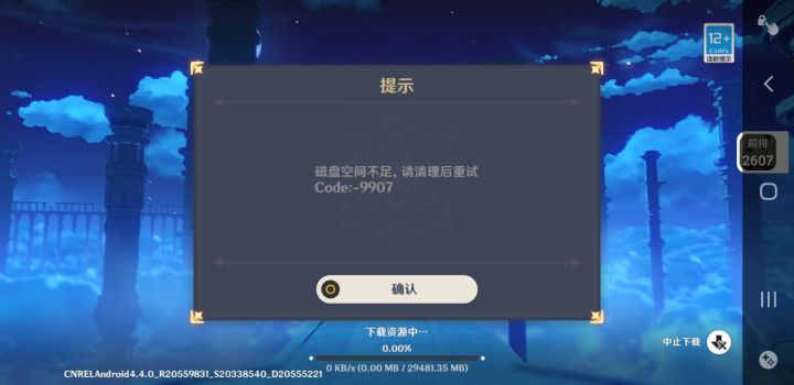 手机内存也有19GB为什么会这样。截图