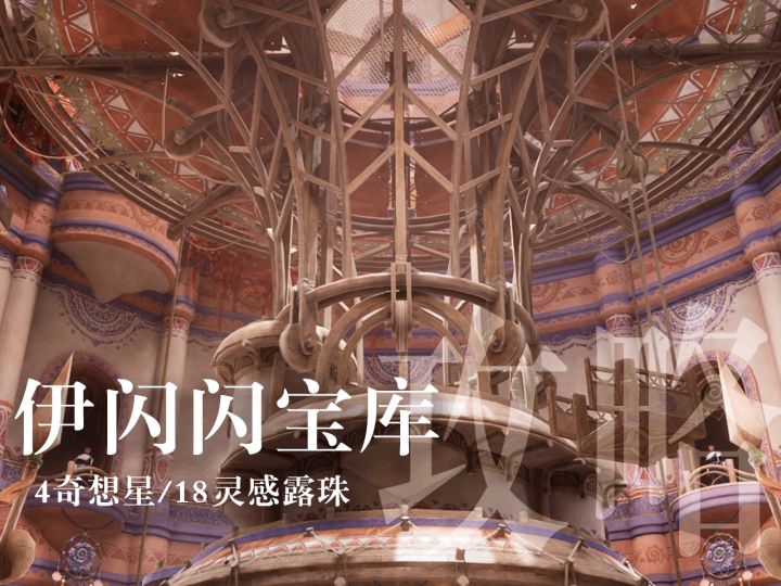 无限暖暖伊闪闪宝库奇想星&露珠收集攻略截图