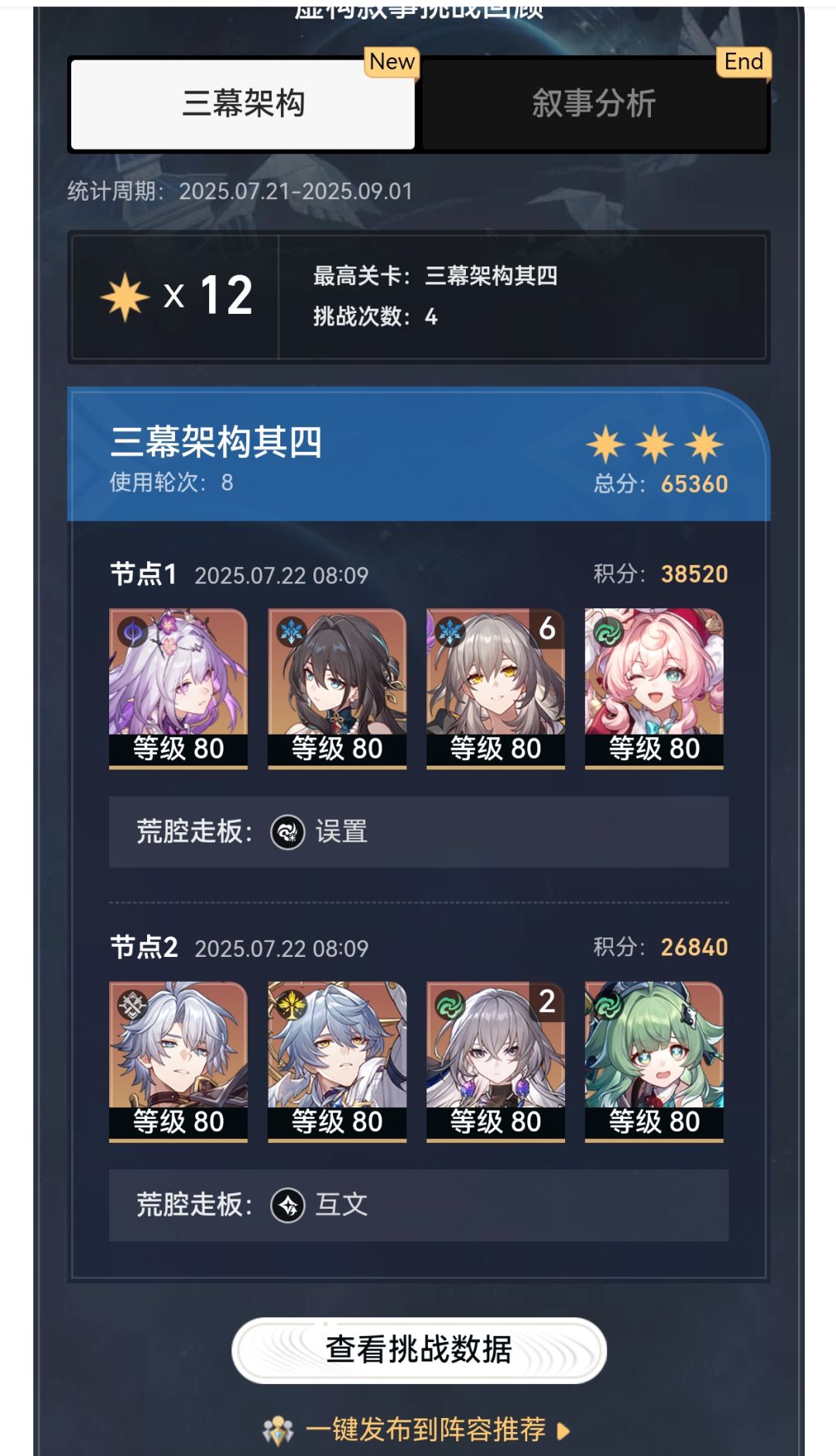 最新虚构叙事自动阵容推荐截图