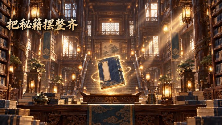 强迫症免费游戏来了！学功夫练武术，靠整理清洁藏经阁来提升武艺截图
