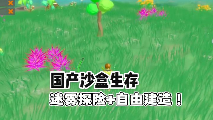 国产沙盒生存游戏!迷雾探险+自由建造!画风特别治愈!截图