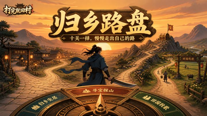 赶路也该有点选择——「归乡路盘」上线了截图