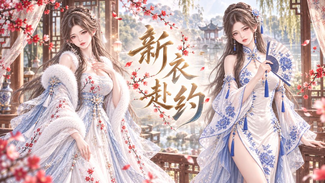 梅影之约与雨巷青花截图