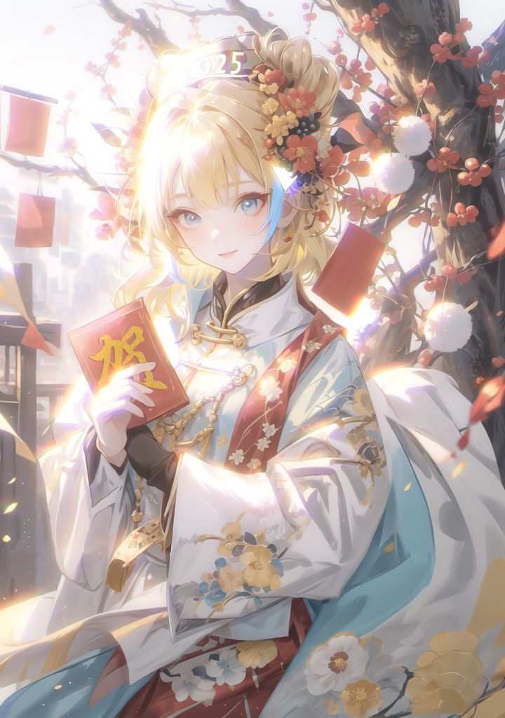 嗒啦啦新年壁纸截图
