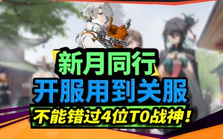 萌新必练！绝不能错过的4位T0战神！开服用到关服！【新月同行】