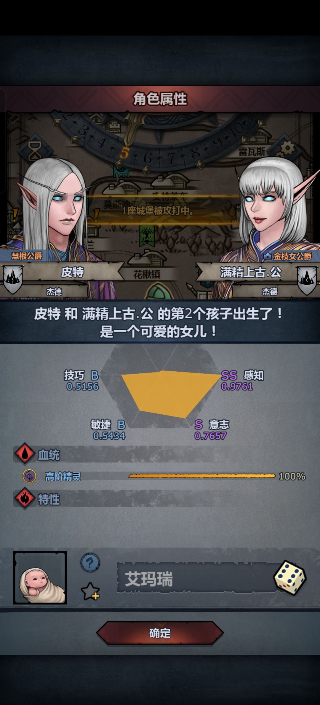 遗传了个滚木 1