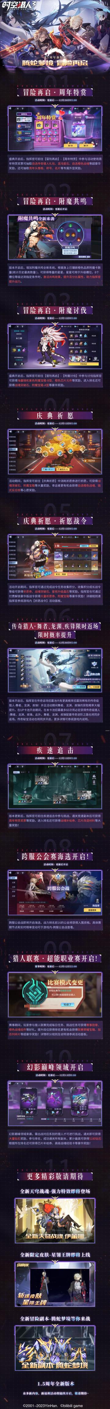 【活动情报】1.5周年庆精彩活动集锦来啦！