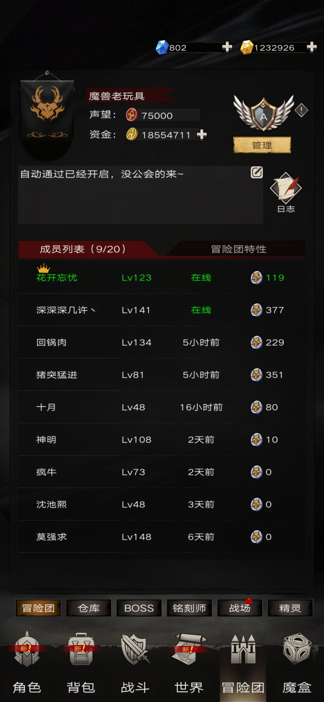 工会收人 2