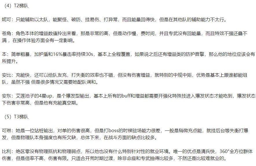绝区零公测节奏榜!萌新宝宝入坑必看! 3
