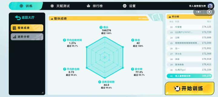 切换目标跟枪,经过高人指点16万6了截图