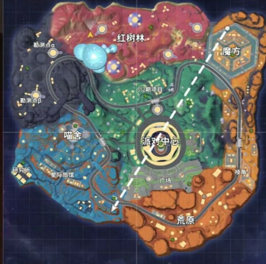 【超新星地图攻略超详细讲解】
这是即将要出的新地图，是一个2×2的地图，非常的小。这个地图非常适宜钢枪的玩家去苟分的玩家建议不去。没有事儿的话，千万不要去高山高山，如果氧气没了，就会直接成稻草人。这个地图高山多，所以经常要低打高低打高，可以用传送胶囊或者捷德身份卡一技能。快快速上去打，一套就下来。ID:1kkrif
来自TapTap[ID:58960441 沐佐]截图