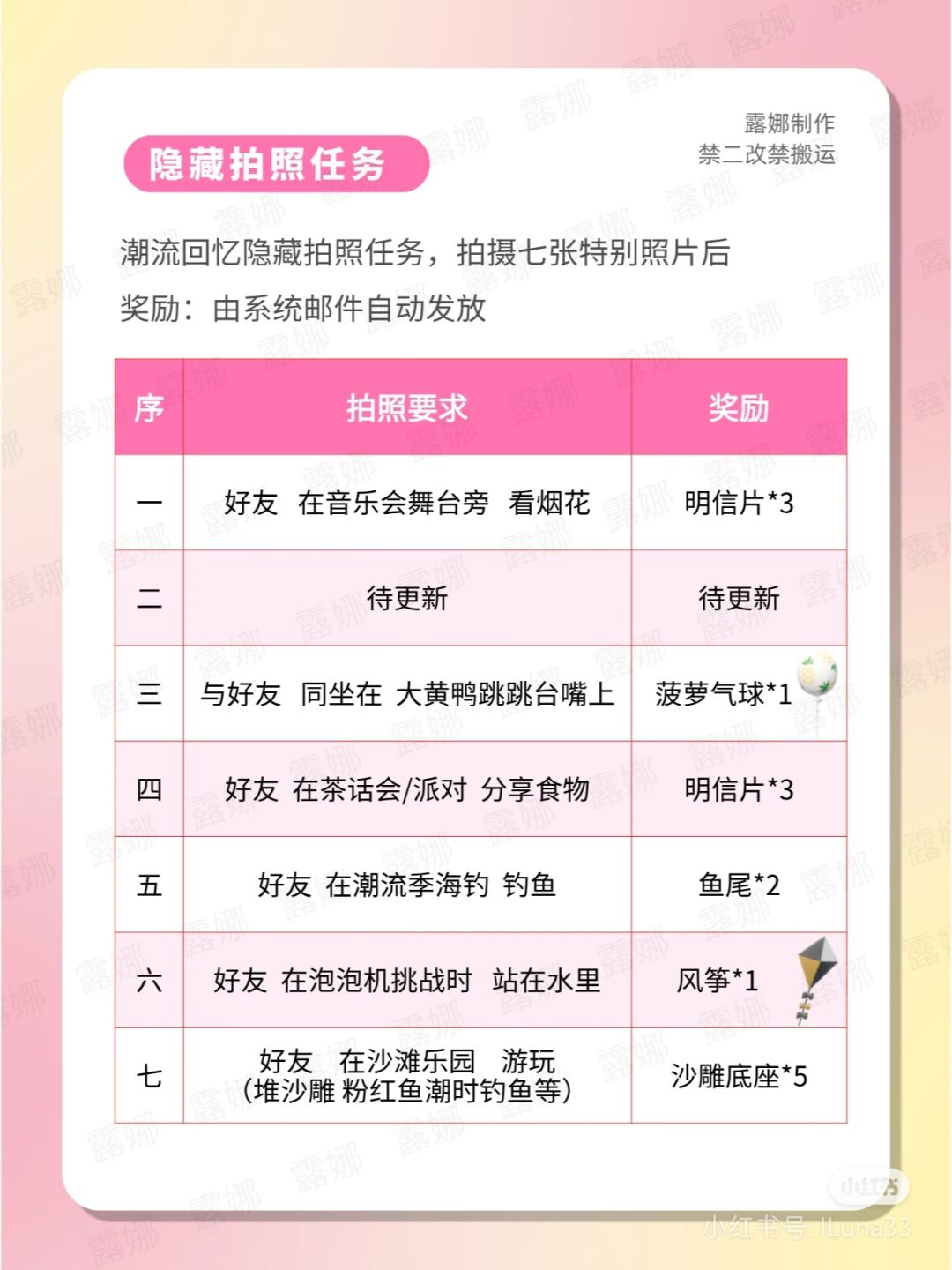 9.21溜溜木/无暇萤石/礼包码/粉色泡泡拍照 3