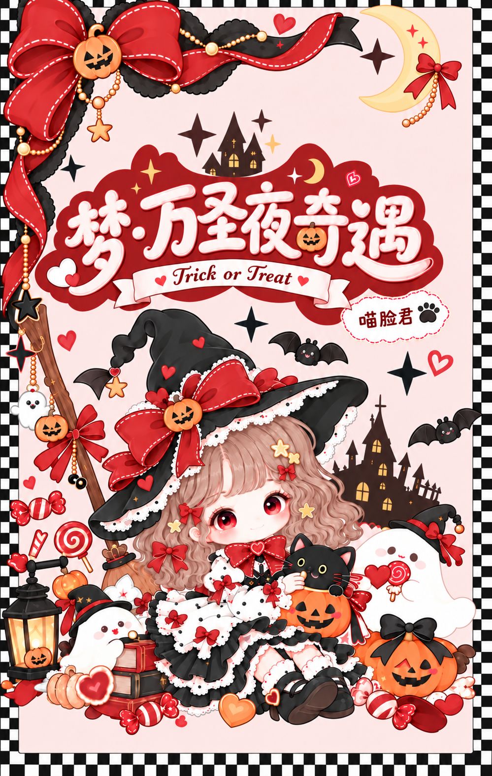 🎃织梦花素材稿|梦·万圣夜奇遇 🦇 5