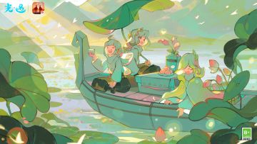 繁花似梦 春日记忆丨《光·遇》花憩节同人作品分享