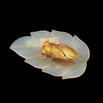 【考据聊天室】金蝉玉叶：静止的鸣叫，华贵的技艺，精妙的结合