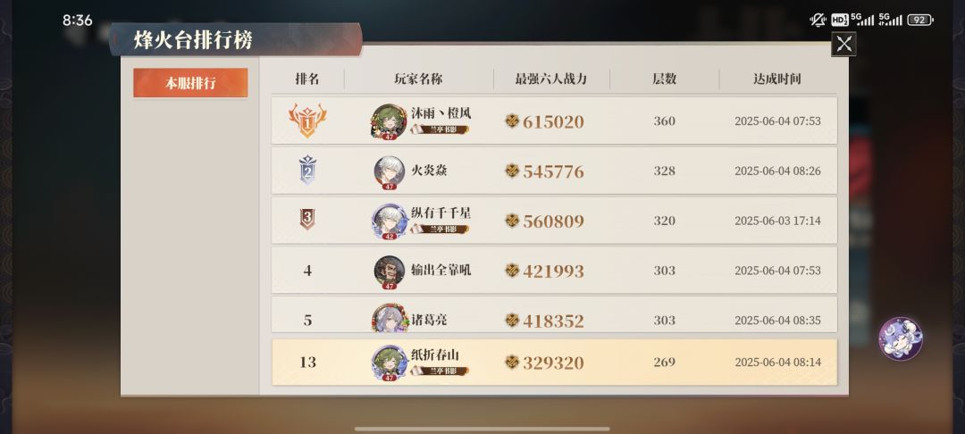 为什么别人的兵械库等级比我高这么多? 2