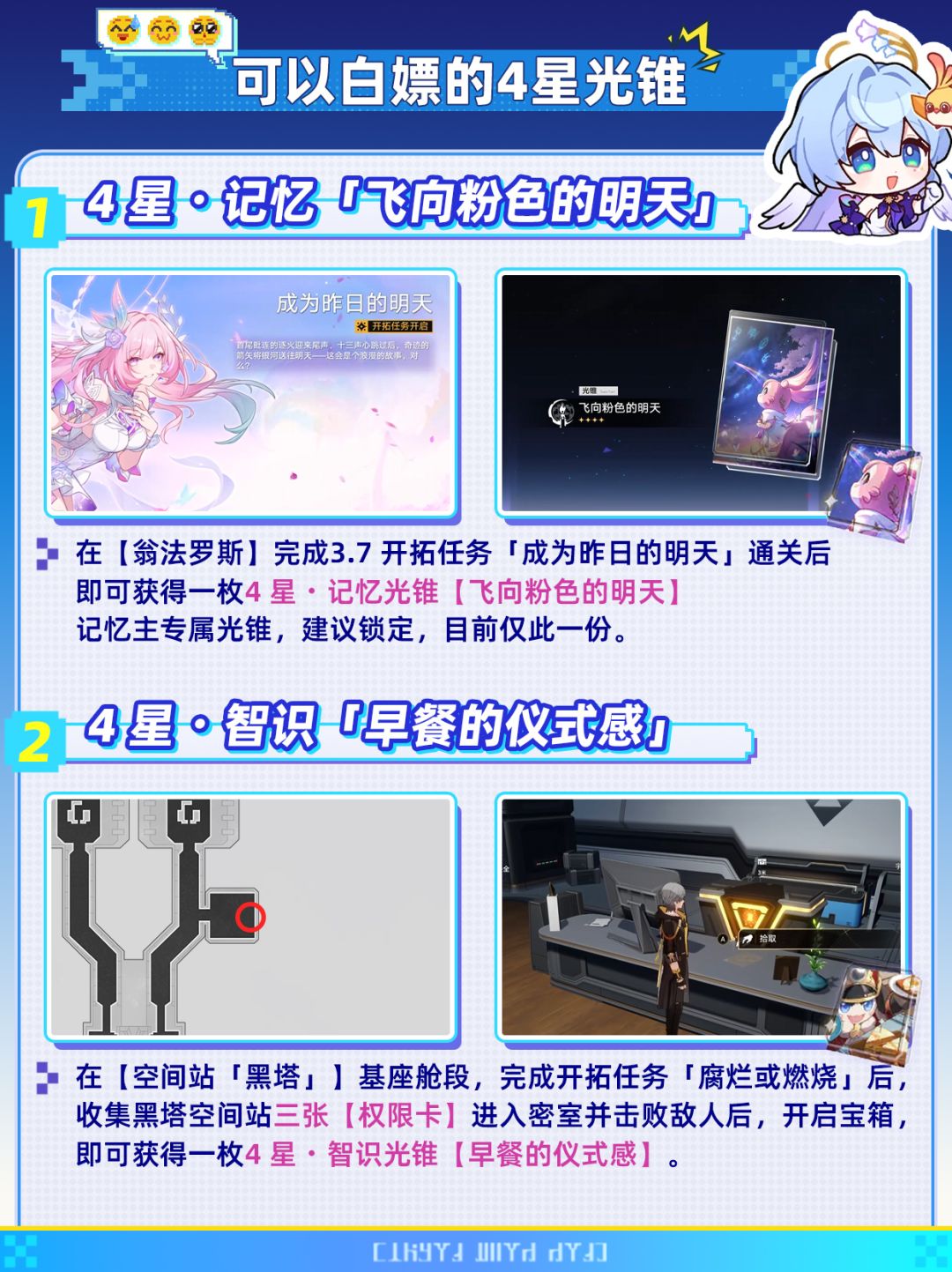 【V4.6攻略】星铁能白嫖的四星光锥汇总❗ 2