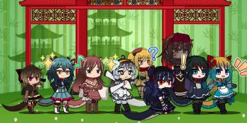 《恐龙少女公园》系列中
目前所有暴龙超科恐龙女孩一览！