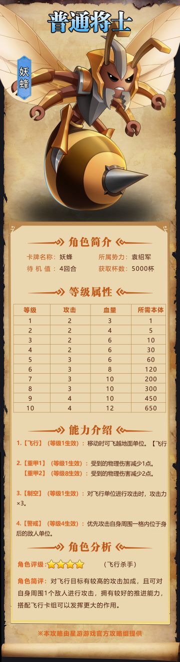 【奇兵群雄传】| 妖蜂