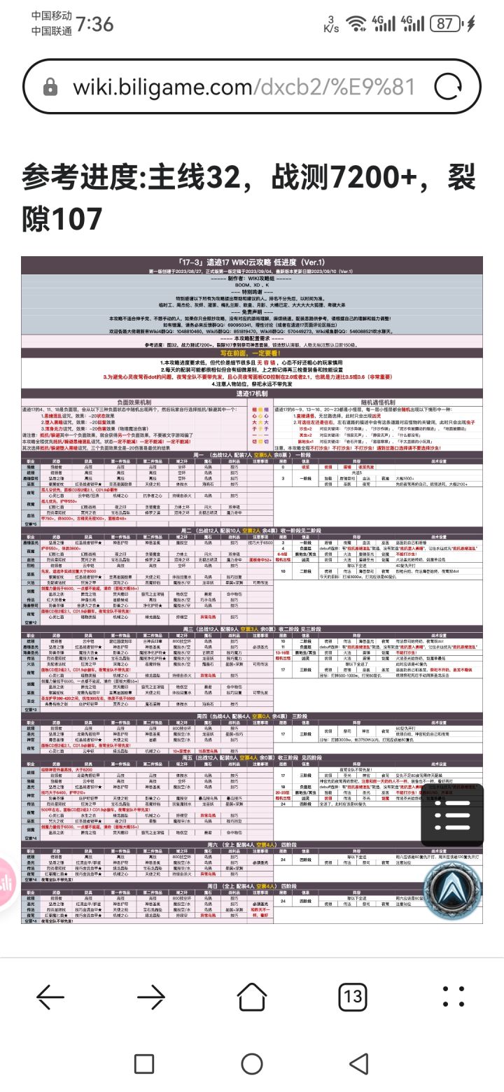 求助,32进度,遗迹17周六出问题了截图