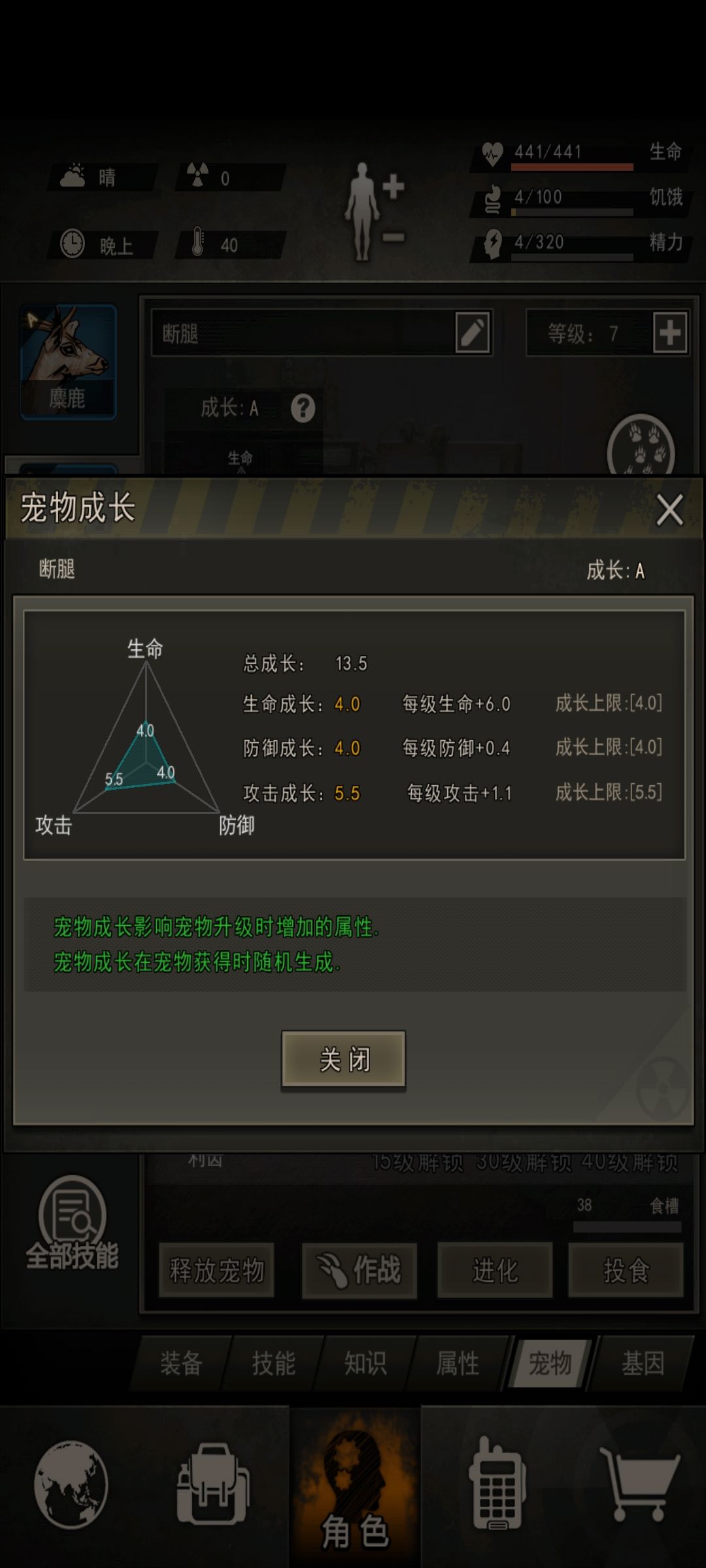 A鹿,A断腿 1