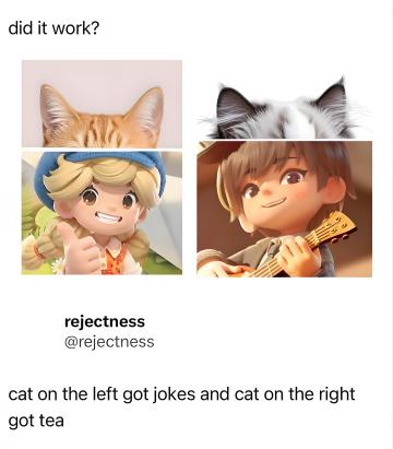 粒粒的小人国｜可爱小猫耳朵拼图🐱