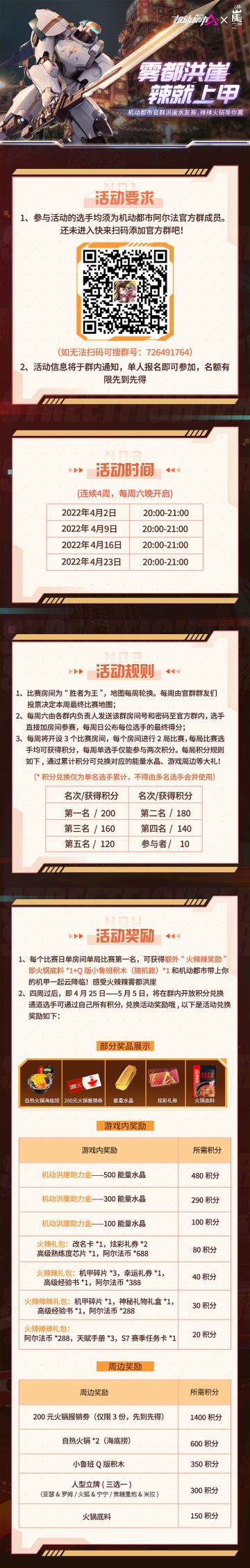 官群请你吃火锅！机动洪崖水友赛来袭！