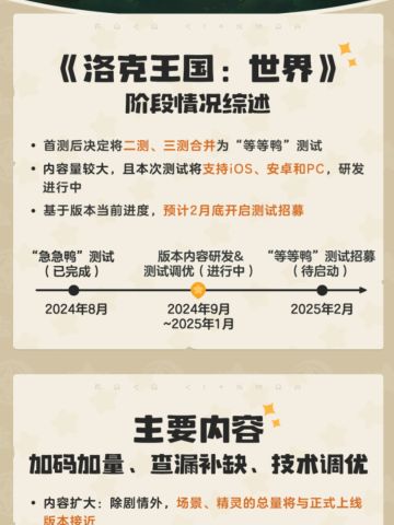 洛克手游要开测啦！集合取暖❗❗👇🏻