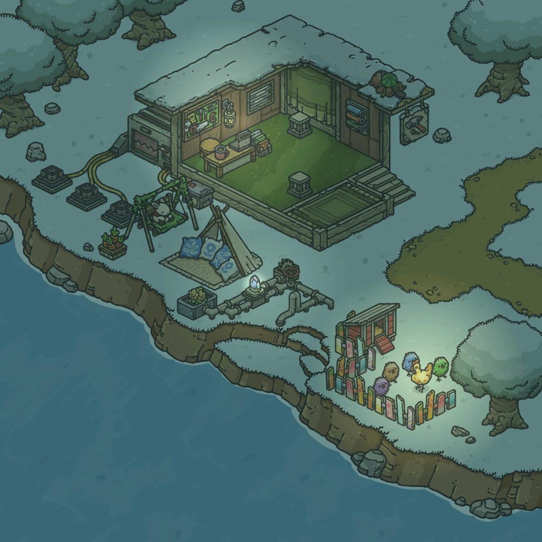 【1.13.20】冬安的商店外可以装修了 2