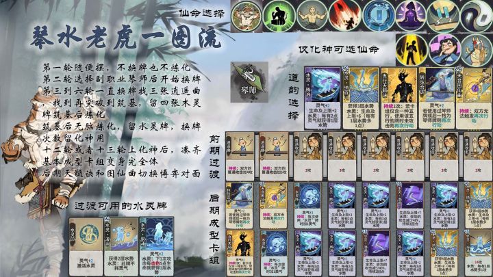 【攻略】弈仙牌琴水老虎新手教程截图