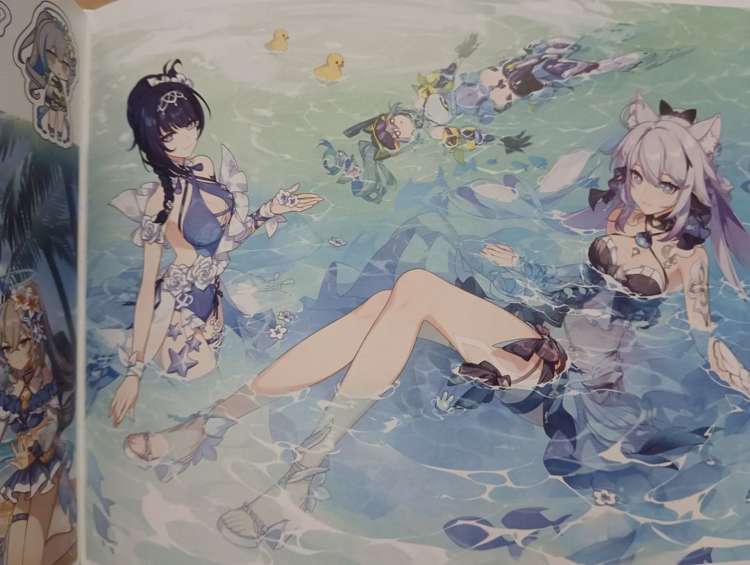 原画集到了 3