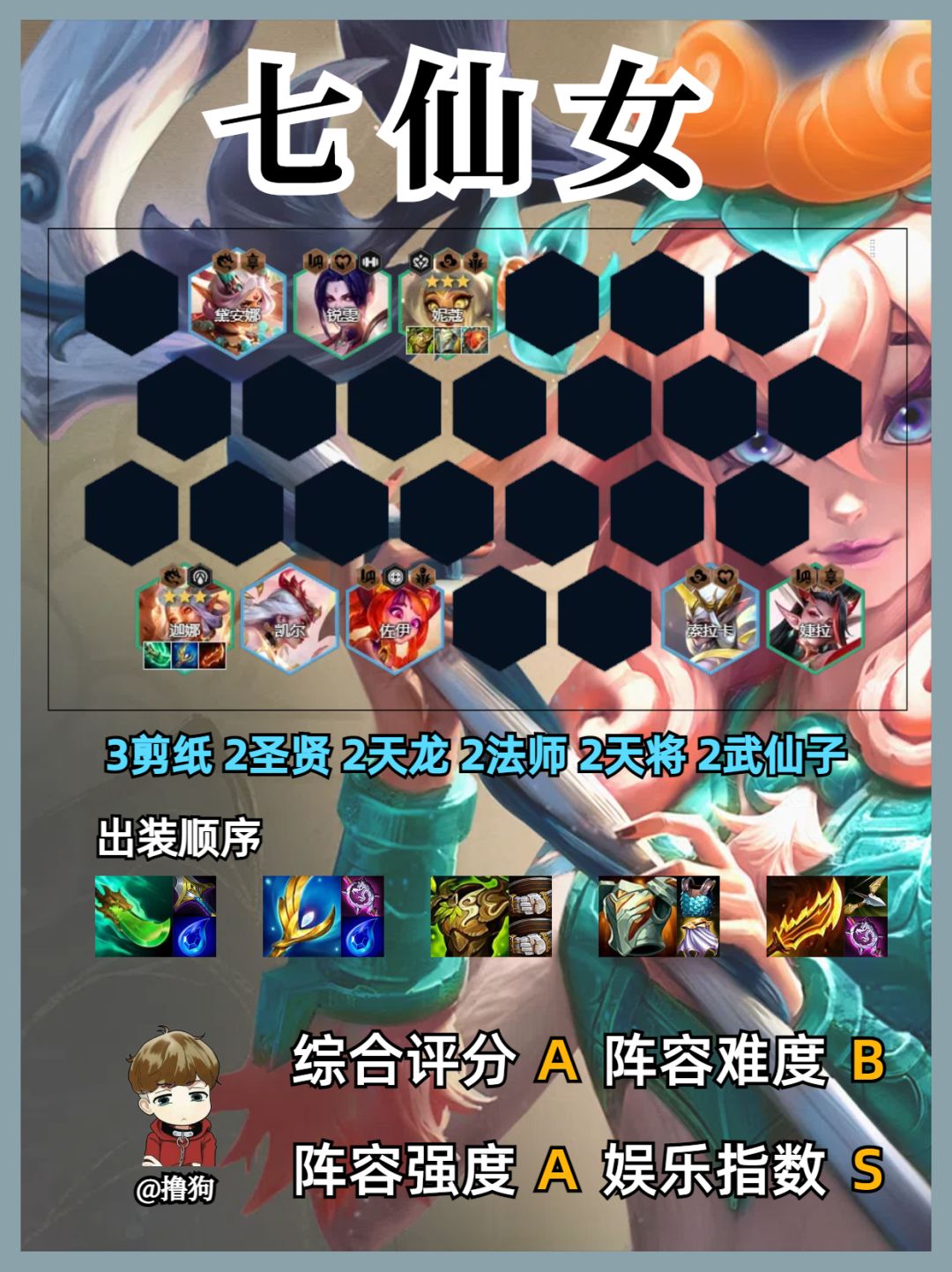 最适合女孩子玩的阵容截图