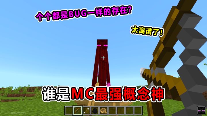 谁是MC最强概念神!个个都是BUG一样的存在!截图