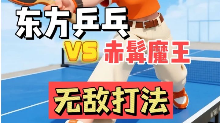 东方乒乓对阵赤髯,无敌打法分享截图
