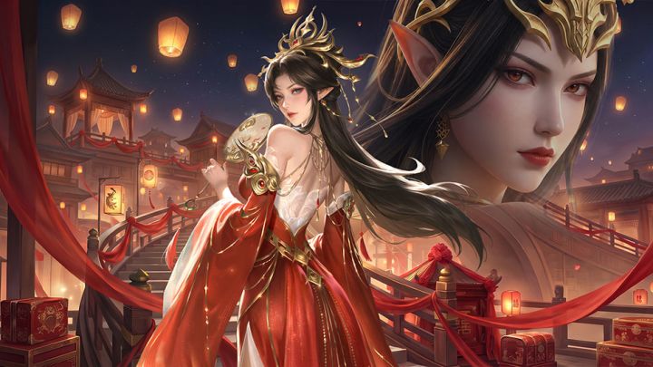 红妆凝斗气,佳人踏芳尘!花嫁美杜莎登场~截图