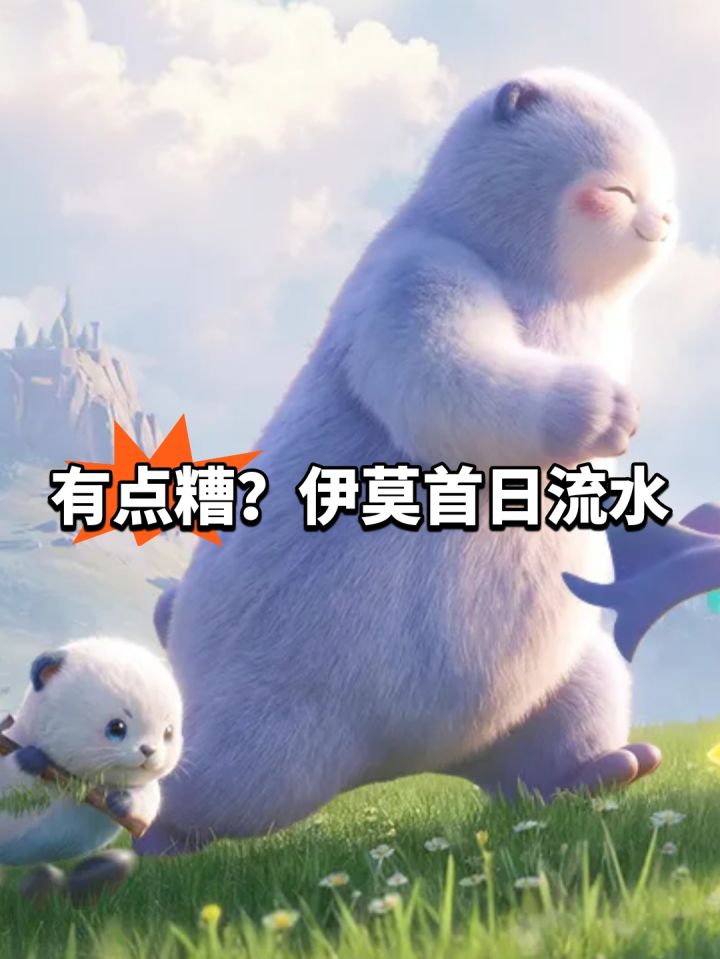 有点糟?伊莫移动端首日流水截图