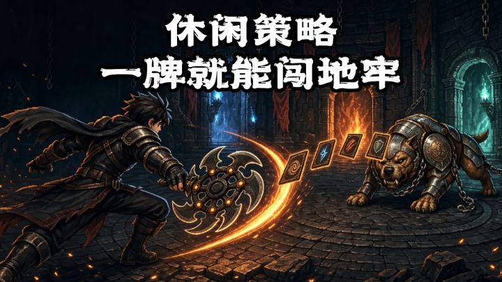 策略/卡牌/战斗探索,一牌就能闯地牢‼️‼️‼️截图