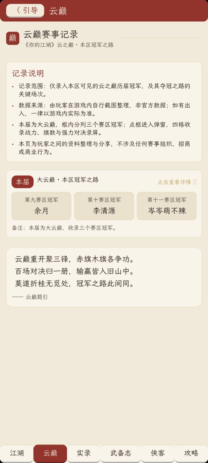 大云巅结束,月神录再次更新啦~截图