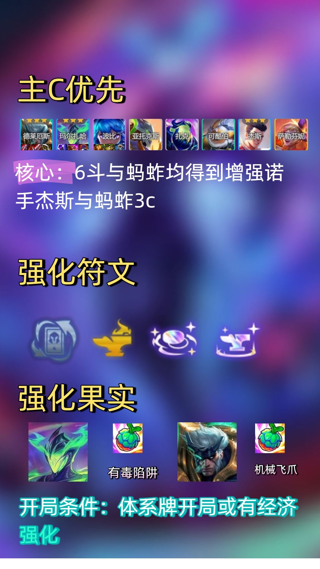 阵容分享——超级蚂蚱 3