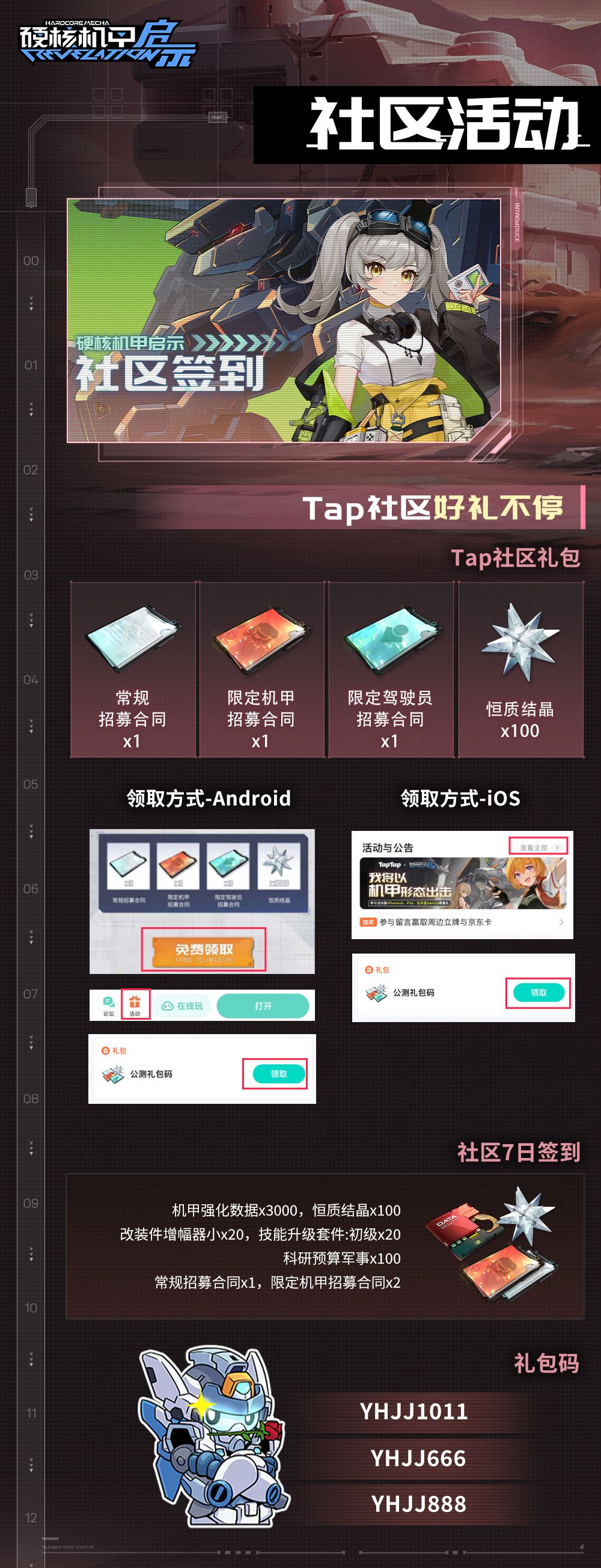 硬核机甲启示首发❗美少女+机甲等待你召唤 3
